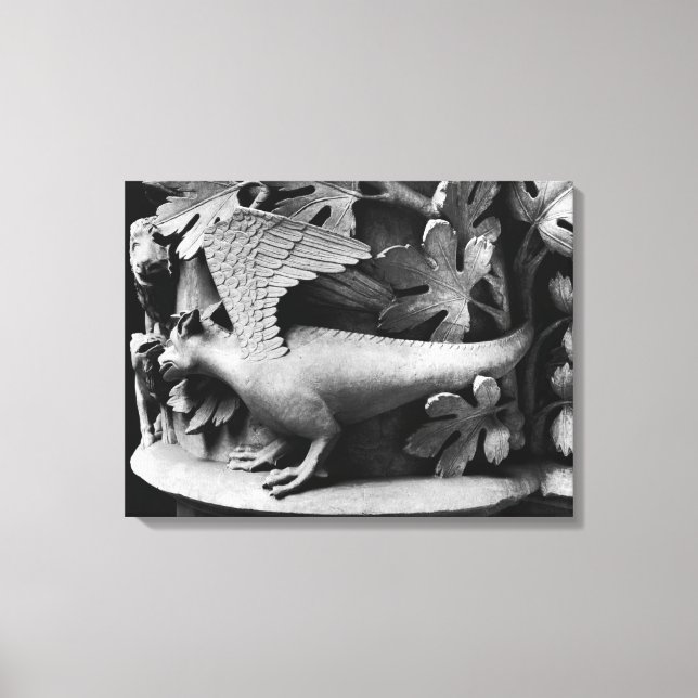 Basilisk Canvas Print (Front)