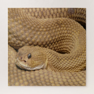 Basilisk Pit Viper Rattlesnake Jigsaw Puzzle
