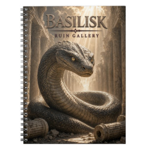 Basilisk Ruin Gallery Dark Cinema Notebook