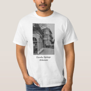 Basin Park And Flatiron Flats Grayscale T-Shirt
