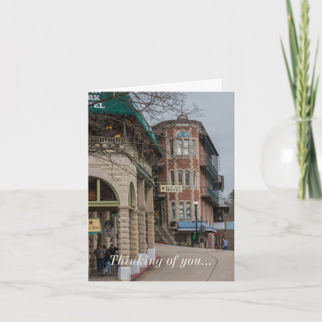 Basin Park And Flatiron Flats Thinking Of You Card (Front)