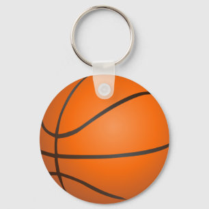 Basket Ball designed Key Ring