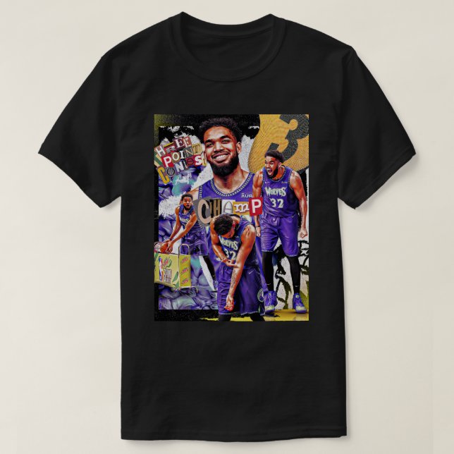 Basket Karl Anthony Towns 32 T-Shirt (Design Front)