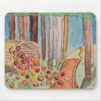 Basket of Apples Mousepad