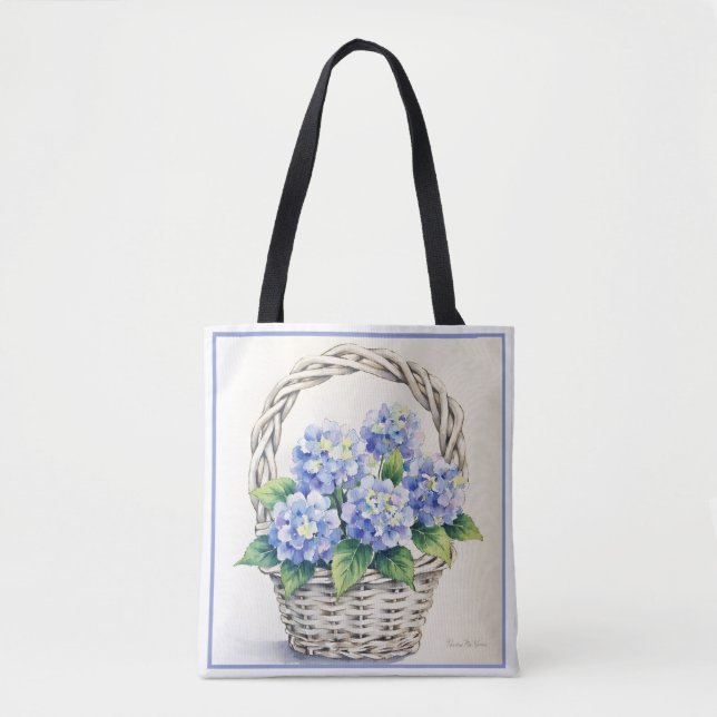 Basket of Blooms Tote Bag (Front)