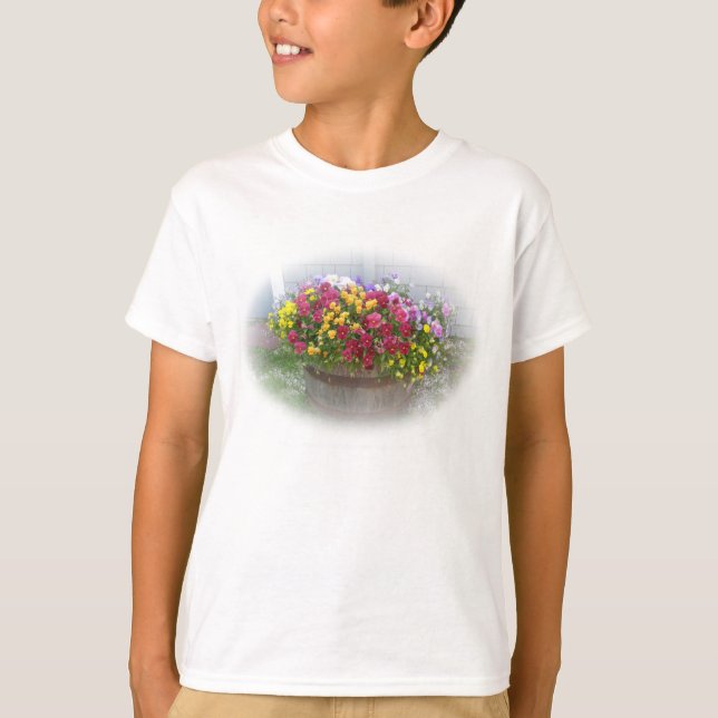 Basket of Blossoms T-Shirt (Front)