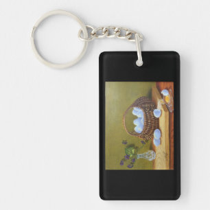 Basket of Eggs Key Ring