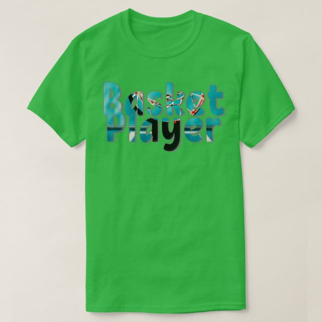 Basket Player T-Shirt (Design Front)