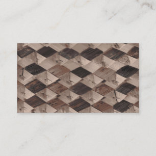Basket Weave Business Card
