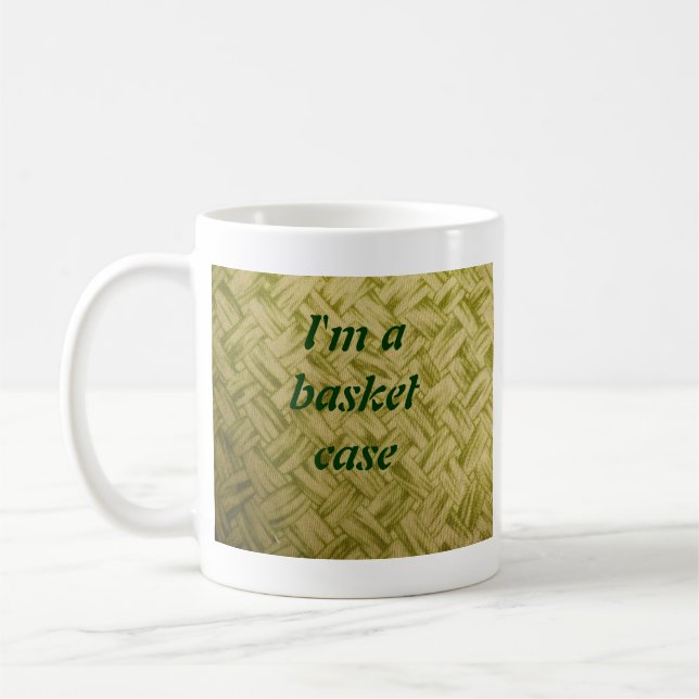 Basket Weave Coffee Mug (Left)