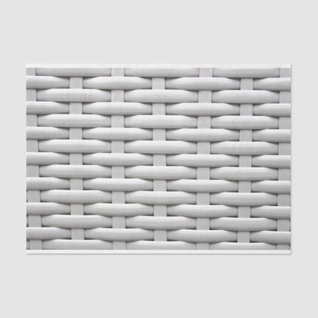 Basket Weave Decoupage Easter Basket Cover Craft Tissue Paper (Front)