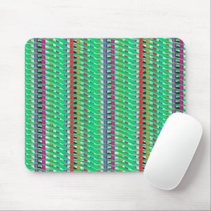 Basket Weave Mouse Pad  - Easter Green