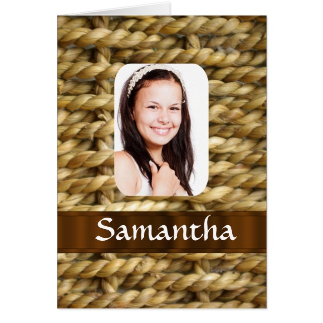 Basket weave photo template (Front)