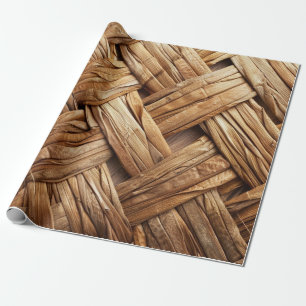 Basket Weave Wrapping Paper