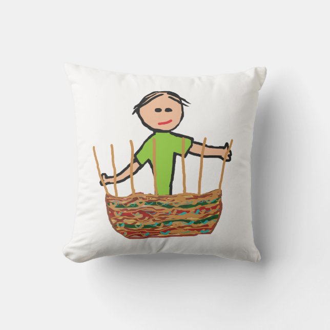 Basket Weaving Cushion (Front)