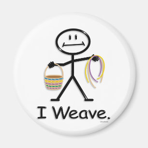 Basket Weaving Magnet