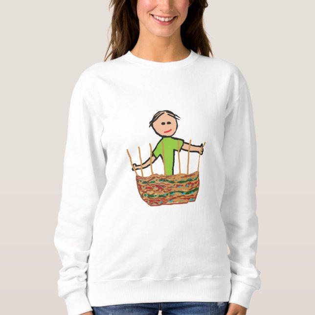 Basket Weaving Sweatshirt (Front)