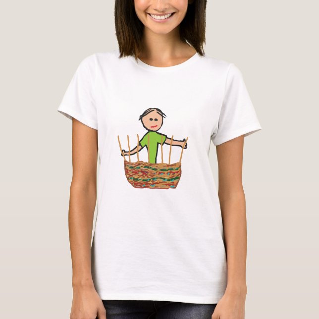 Basket Weaving T-Shirt (Front)