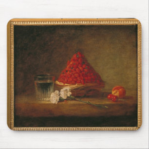Basket with Wild Strawberries, c.1761 Mouse Pad