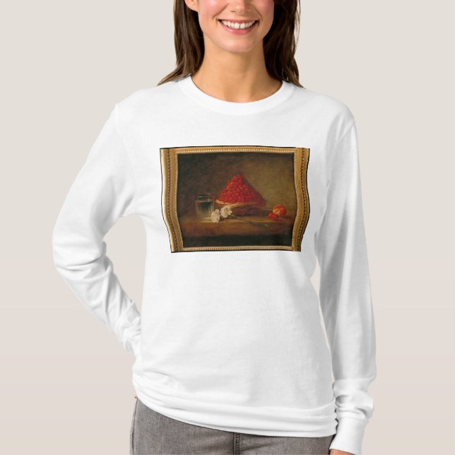 Basket with Wild Strawberries, c.1761 T-Shirt (Front)