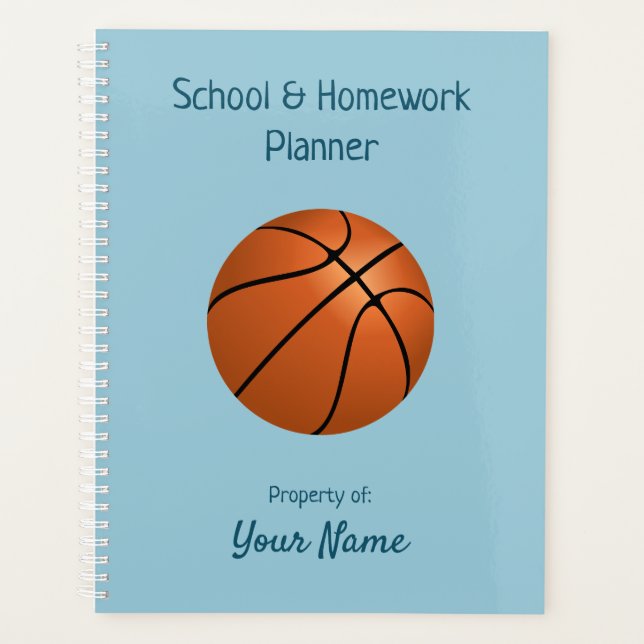 Basketaball - School Planner - HAMbyWG (Front)