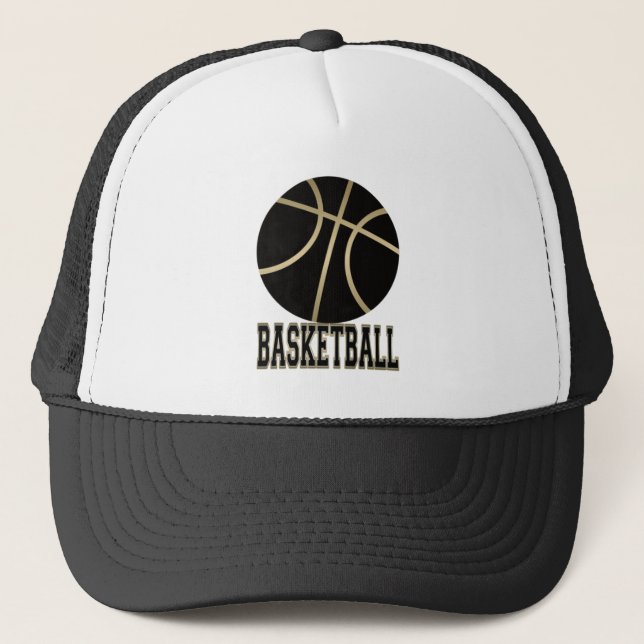 Basketball2Trucker Hat (Front)