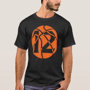 Basketball 12 Year Old Birthday Players Team Men W T-Shirt