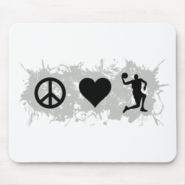 Basketball 4 mouse pad (Front)