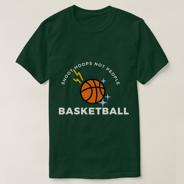 Basketball 4  T-Shirt (Design Front)
