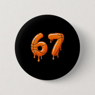 Basketball 67 Meme Funny Cool Slam Dunk For Boys K 6 Cm Round Badge
