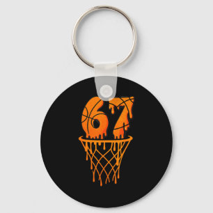 Basketball 67 Meme Funny Six Seven Gen Alpha Drip  Key Ring