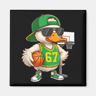 Basketball 67 Six Seven Funny Basketball Meme Drip Magnet