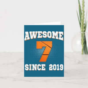 Basketball 7th 2019 7 Old Years Since Joke Card