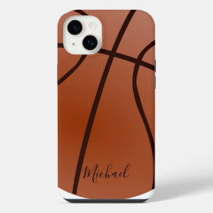 Basketball Add Your Name Personal iPhone 14 Plus Case