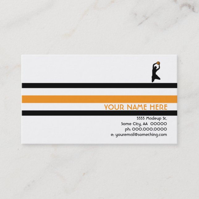 basketball : air star business card (Front)