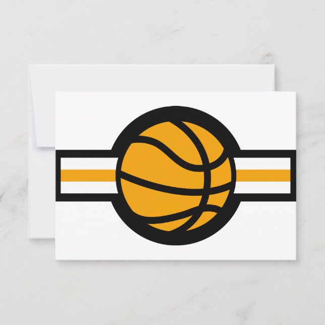 basketball airstar invitation (Front)