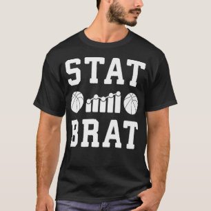 Basketball Analytics and Statistic for Sports Stat T-Shirt