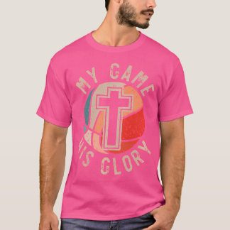 Basketball And Jesus Christ Christian Believer Hoo T-Shirt