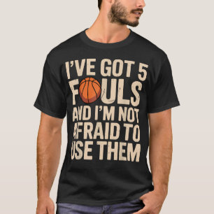 Basketball Art For Basketball T-Shirt