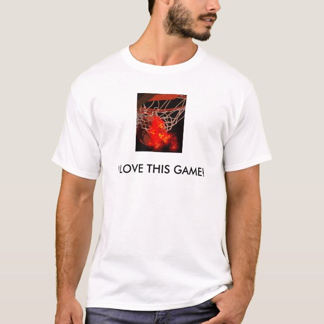 Basketball Art T-Shirt (Front)