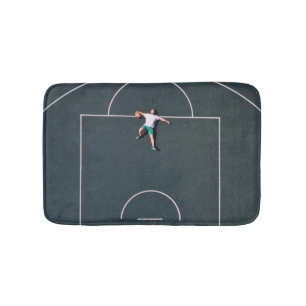Basketball Artwork Bath Mat