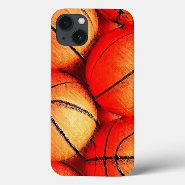 Basketball Artwork Case-Mate iPhone Case (Back)