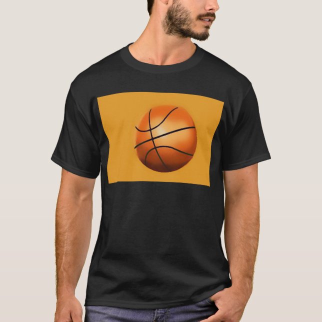 Basketball Artwork T-Shirt (Front)