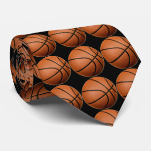 Basketball Artwork Tie