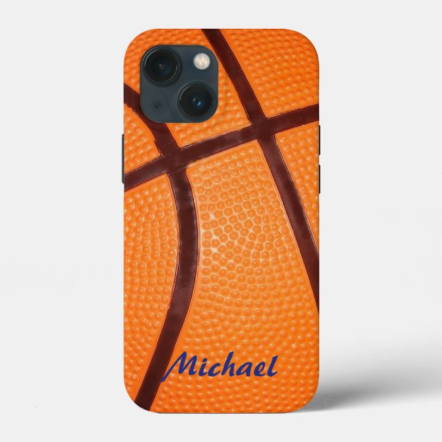 Basketball Artwork Your Name Case-Mate iPhone Case (Back)