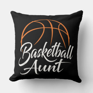 Basketball Aunt Basketball Mum Auntie Gift Cushion