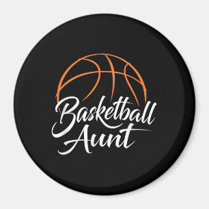 Basketball Aunt Basketball Mum Auntie Gift Magnet