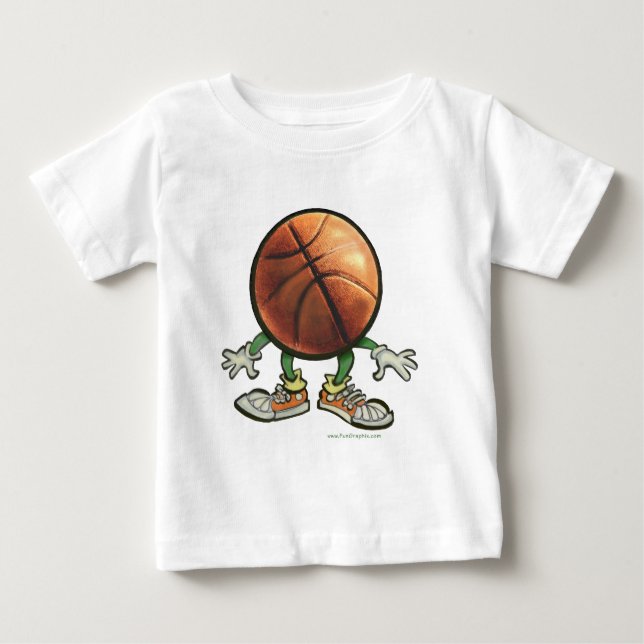 Basketball Baby T-Shirt (Front)