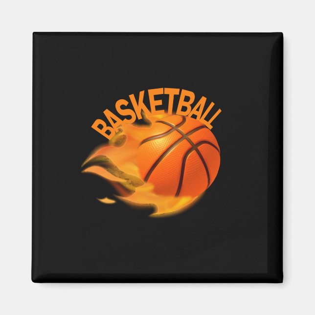 Basketball Ball 2  Magnet (Front)