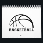 Basketball Ball Design Calendar<br><div class="desc">A funny basketball product with Basketball ball design on it. Perfect basketball gift for you,  friends,  relatives or colleagues.</div>